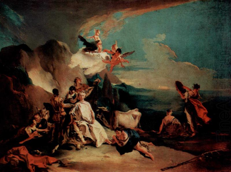Giovanni Battista Tiepolo Der Raub der Europa china oil painting image